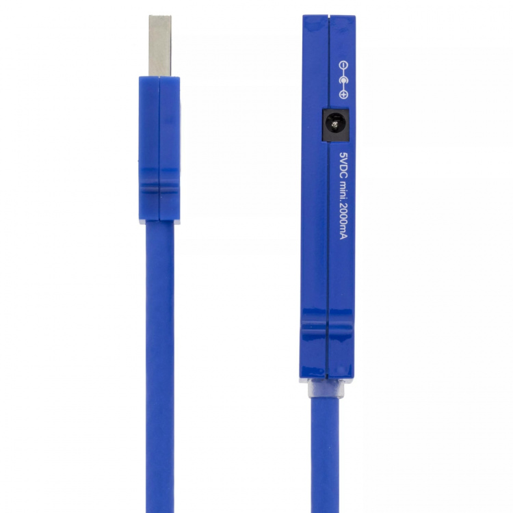 DELTACO aktiivinen USB 3.0-jatkokaapeli, Typ A ur - na, 2m, musta