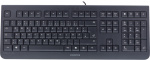 CHERRY KC1000, Pohjoismainen layout, USB, 1,8m kaapeli, musta