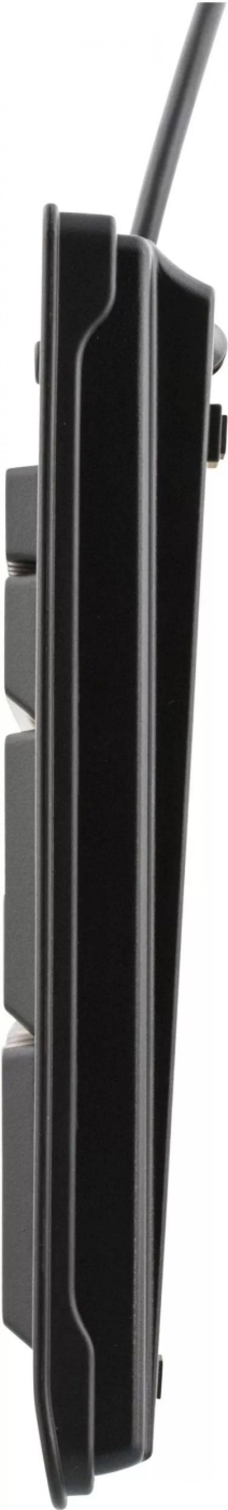 DELTACO pienikokoinen näppäimistö, valaistut näppäimet, USB, must