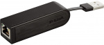 D-Link USB 2.0 verkkokortti, 10/100Mbps, 1xRJ45, 0,10m