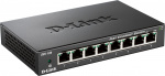D-Link Gigabit Ethernet kytkin 8x10/100Mbps, metallia, musta D-Link Gigabit Ethernet kytkin 8x10/100Mbps, metallia, musta