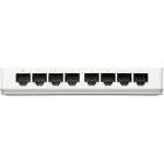 D-Link Fast Ethernet Easy Desktop Switch, 8-port 10/100 Mbps, white