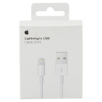 Apple Lightning-kaapeli, USB - Lightning, 2m, valkoinen, MD819ZM/A (Blister)