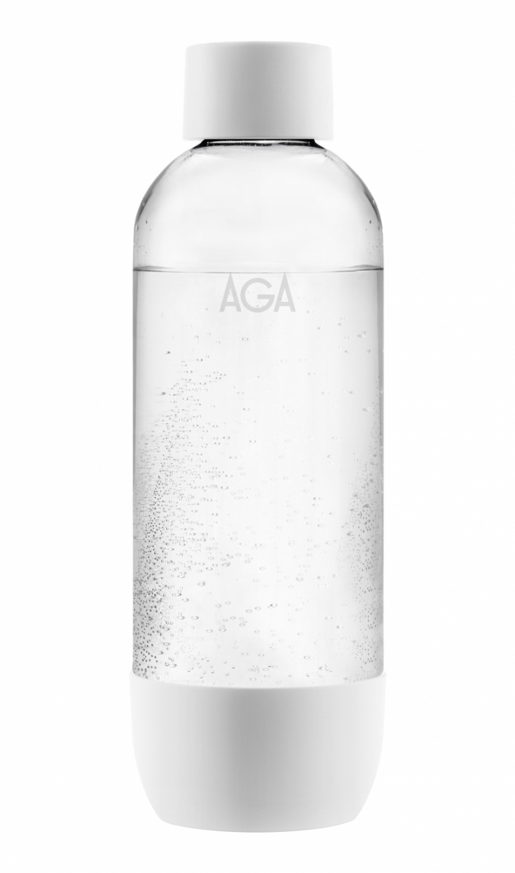 3-pack AGA AQVIA PET-pullo, 1L (valkoinen)