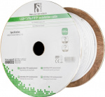 DELTACO F/FTP Cat6a asennuskaapeli, LSZH, 100m kela, valk DELTACO F/FTP Cat6a asennuskaapeli, LSZH, 100m kela, valk