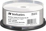 Verbatim BD-R, 6x, 25GB/200min, 25pack spindel, print, Hard Coat, MABL