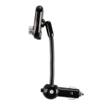 FM-lähetin Bluetooth handsfree-ominaisuudella ja autolaturilla, musta FM-lähetin Bluetooth handsfree-ominaisuudella ja autolaturilla, musta