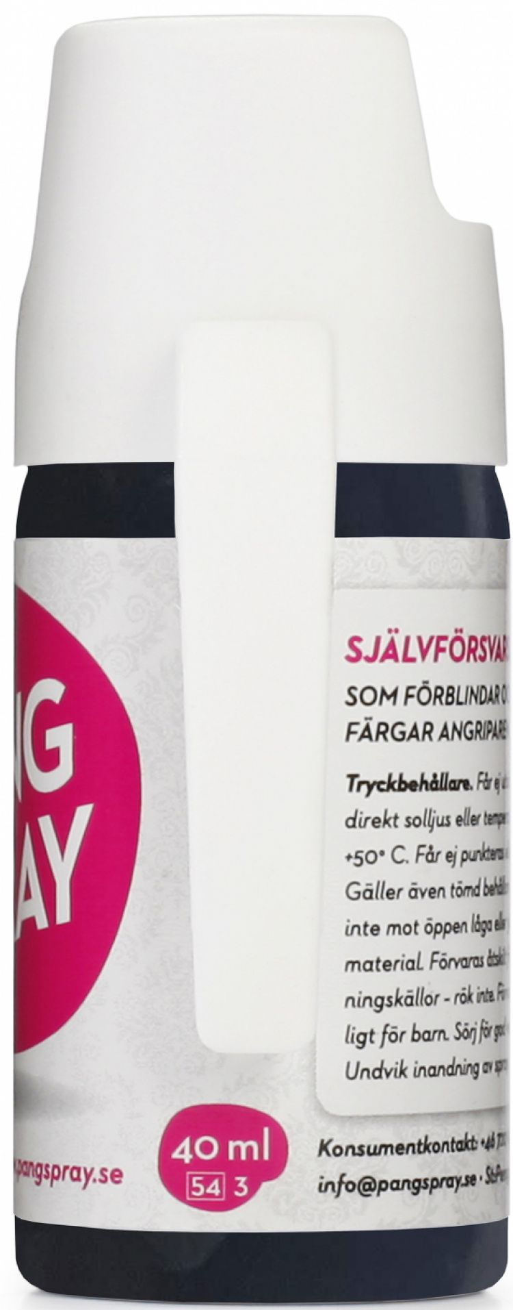 Bang spray, Itsepuolustussuihke värillinen