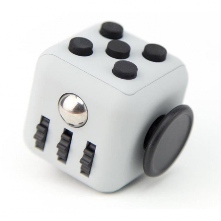 Fidget Cube, Harmaa Fidget Cube, Harmaa
