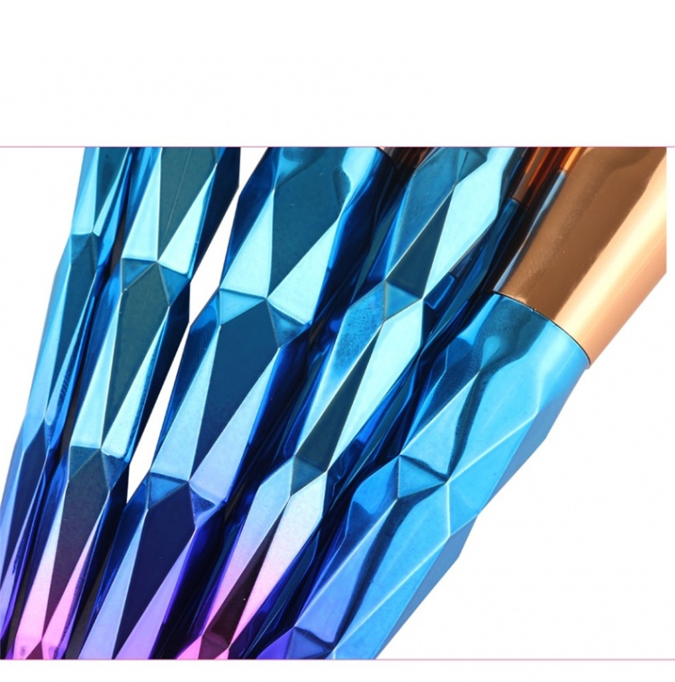 Ammattilaisten hellävaraiset meikkisiveltimet 7-pack, Diamond Ammattilaisten hellävaraiset meikkisiveltimet 7-pack, Diamond