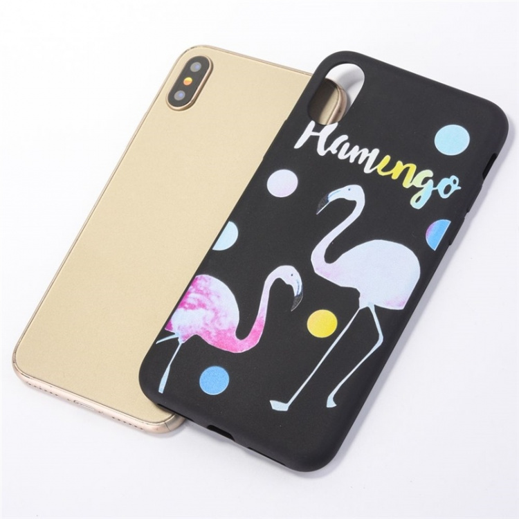 Takakuori iPhone X/XS:lle, Flamingo Takakuori iPhone X/XS:lle, Flamingo
