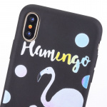Takakuori iPhone X/XS:lle, Flamingo Takakuori iPhone X/XS:lle, Flamingo