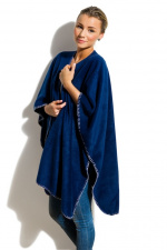 Nightingale Fleece Poncho, Navy Nightingale Fleece Poncho, Navy
