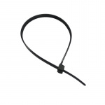 Nippusiteet 4,8mm x 18cm / 100kpl Musta