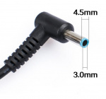 Verkkovirtasovitin HP:lle 19.5V 2.31A 45W, 4.5x3.0