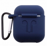 Silikonipakkaus Airpodsille, silikonikotelo, hihna, silikonikorvakuulokkeet, karabiini, Mari Silikonipakkaus Airpodsille, silikonikotelo, hihna, silikonikorvakuulokkeet, karabiini, Mari