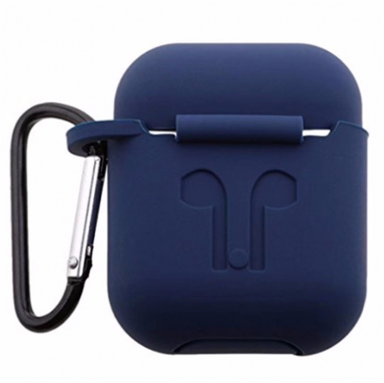 Silikonipakkaus Airpodsille, silikonikotelo, hihna, silikonikorvakuulokkeet, karabiini, Mari Silikonipakkaus Airpodsille, silikonikotelo, hihna, silikonikorvakuulokkeet, karabiini, Mari