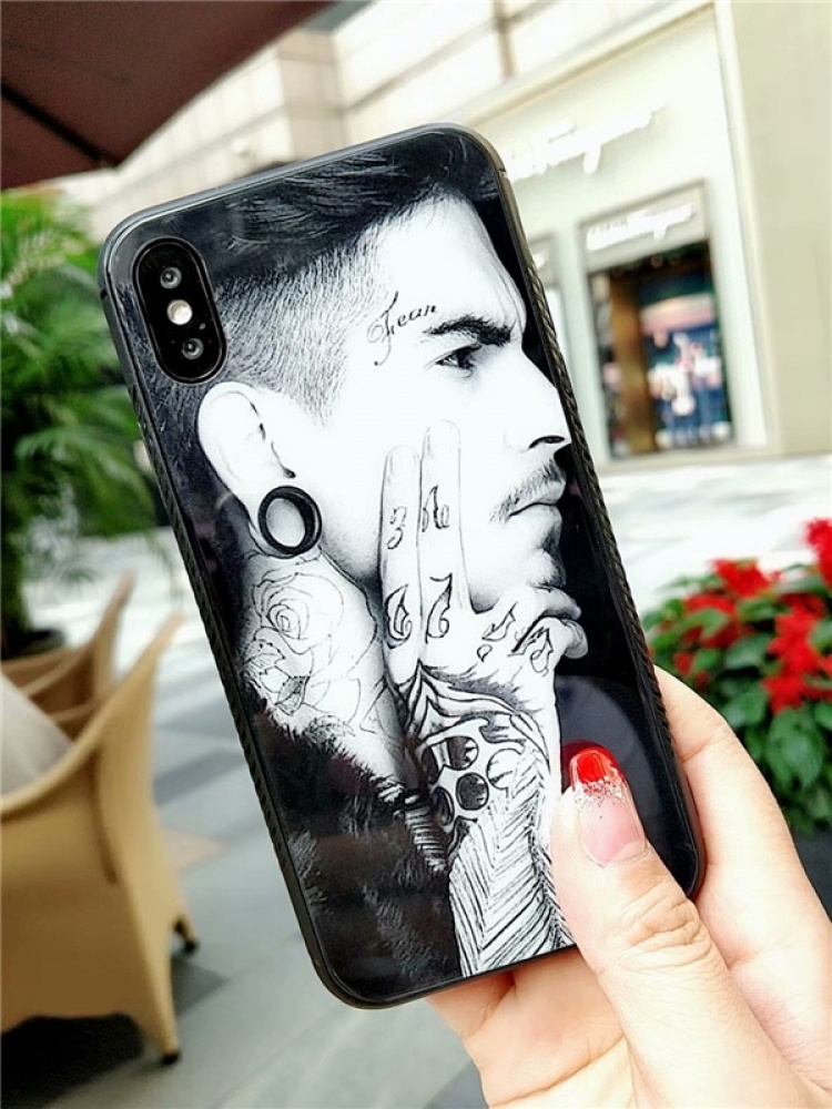 Karkaistu lasi, TPU, iPhone 7/8/SE(2.), Pelko Karkaistu lasi, TPU, iPhone 7/8/SE(2.), Pelko