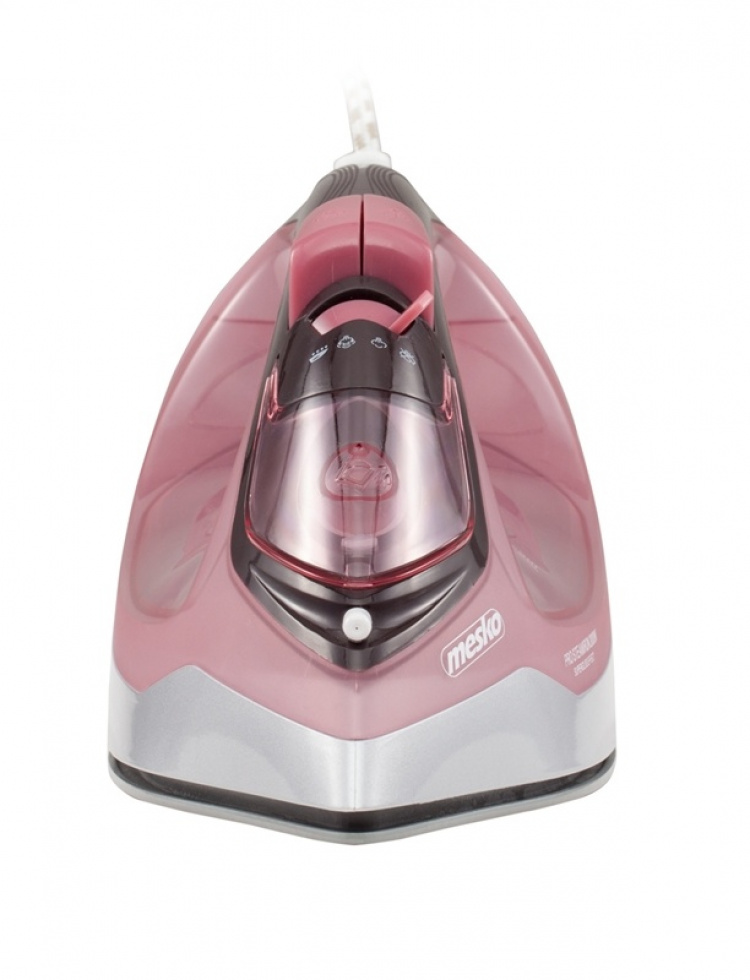 Mesko vaaleanpunainen höyrysilitysrauta, 2600 W