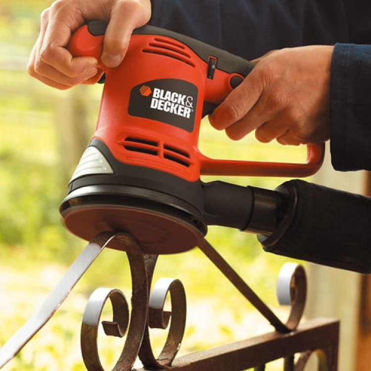 Black+Decker Eksentrinen hiomakone 480W Black+Decker Eksentrinen hiomakone 480W