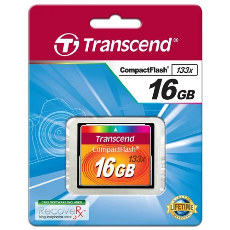 Transcend CompactFlash16GB 133x (TS16GCF133)
