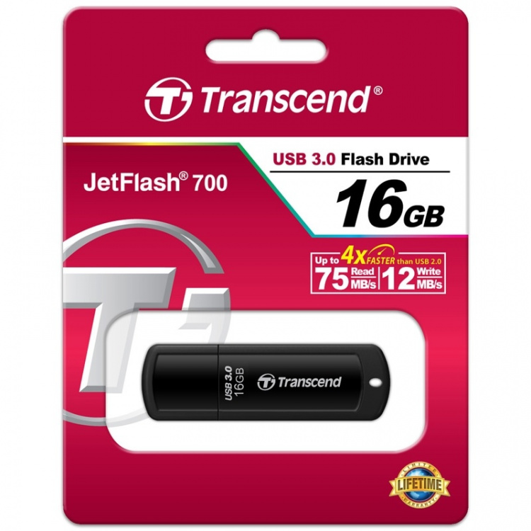 Transcend USB 3.0-minne J.Flash700 16GB (TS16GJF700)