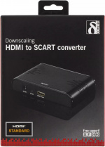 Signaalinmuunnin HDMI Standardi 19-pin na - SCART, PAL, musta Signaalinmuunnin HDMI Standardi 19-pin na - SCART, PAL, musta