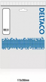 DELTACO XLR-äänikaapeli, 3-pin ur - 3-pin na, 7m, musta