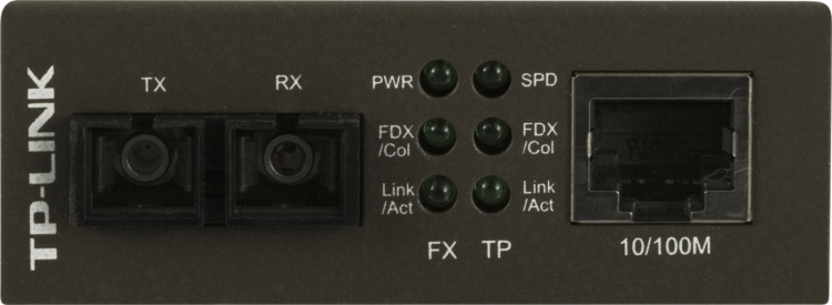 TP-LINK mediamuunnin kuitu SC singlemode - TP(RJ45), 10/100 Mbps 20 km