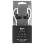 KITSOUND Enduro In-Ear Sport Clip Vesitiivis, White