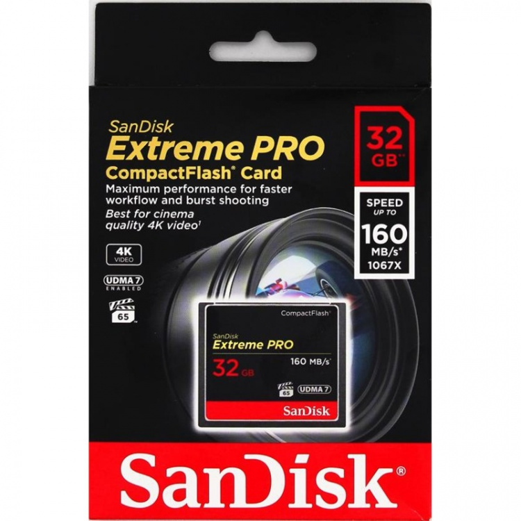 SANDISK CF Extreme Pro 32 GB 160MB/s UDMA7