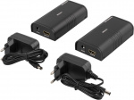 DELTACO HDMI-vahvistin, käytt. Ethernet-kaap., 1080p jopa 120m, musta DELTACO HDMI-vahvistin, käytt. Ethernet-kaap., 1080p jopa 120m, musta