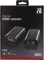 DELTACO HDMI-vahvistin, käytt. Ethernet-kaap., 1080p jopa 120m, musta DELTACO HDMI-vahvistin, käytt. Ethernet-kaap., 1080p jopa 120m, musta