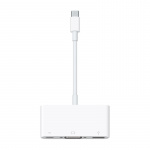 Apple Typ C adapter, Typ C ha - Typ C ho/VGA ho/Typ A ho, 0,15m, vit