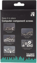 Ruuvisarja kotelolle/FDD/HDD + ilmapala emokortille 10/50 paketissa