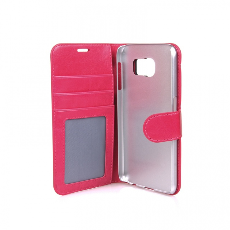 Gear Lompakko Exclusive Pinkki - Samsung S6