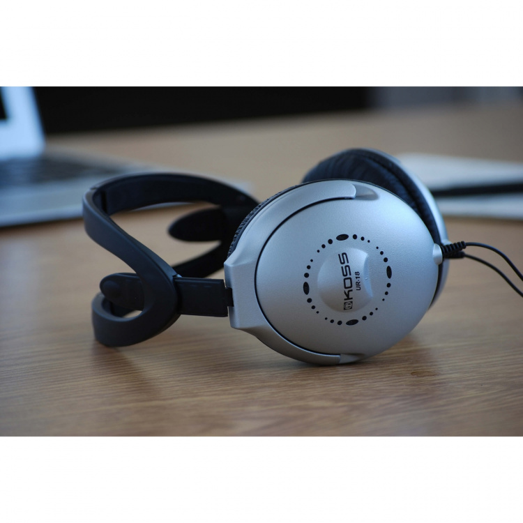 Koss Kuuloke UR18 Over-Ear Silver