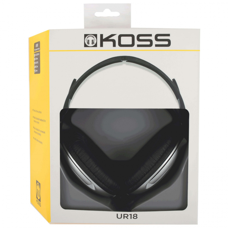 Koss Kuuloke UR18 Over-Ear Silver