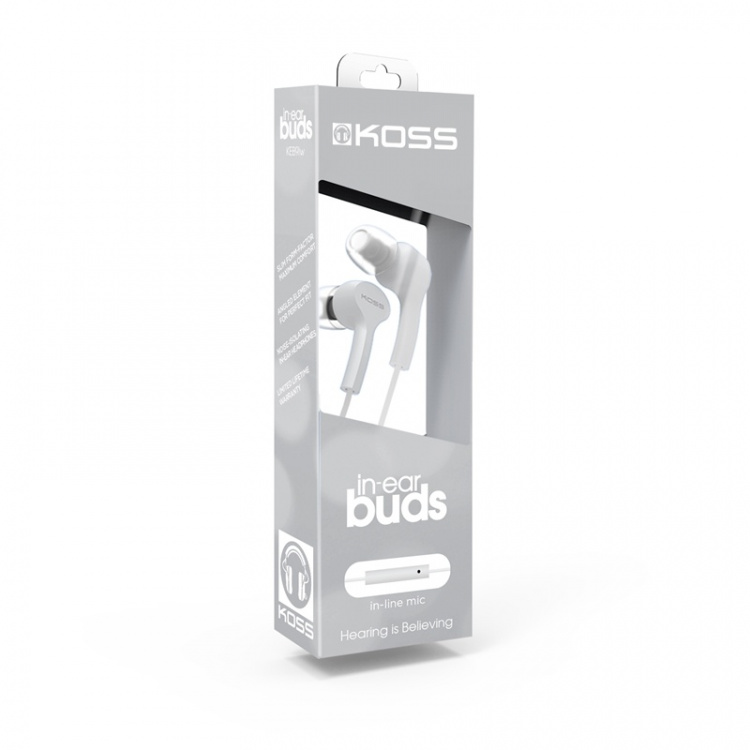 Koss Kuuloke KEB9i In-Ear Mic White Koss Kuuloke KEB9i In-Ear Mic White