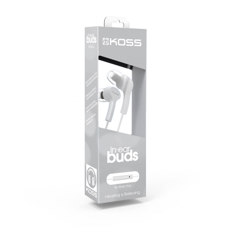 Koss Kuuloke KEB9i In-Ear Mic White Koss Kuuloke KEB9i In-Ear Mic White