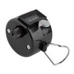 Käsilaskin nelinumeroisella laskentajärjestelmällä, musta