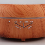 Puinen ilmankostutin LED-valo, vaalea puu 240 ml Puinen ilmankostutin LED-valo, vaalea puu 240 ml