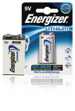 Energizer Litium Paristo 9V | 1000 mAh | 1 - Läpipainopakkaus Energizer Litium Paristo 9V | 1000 mAh | 1 - Läpipainopakkaus