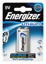 Energizer Litium Paristo 9V | 1000 mAh | 1 - Läpipainopakkaus Energizer Litium Paristo 9V | 1000 mAh | 1 - Läpipainopakkaus