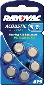 Rayovac Sinkki-Ilma Paristo PR44 1.4 V 6-Blisteri Rayovac Sinkki-Ilma Paristo PR44 1.4 V 6-Blisteri