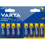 Varta Alkaliparisto AA 1.5 V High Energy 8-Monipakkaus Varta Alkaliparisto AA 1.5 V High Energy 8-Monipakkaus