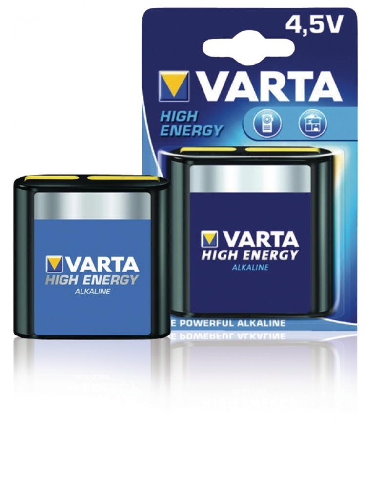 Varta Alkaliparisto 3LR12 | 4.5 V | 6100 mAh | 1 - Läpipainopakkaus Varta Alkaliparisto 3LR12 | 4.5 V | 6100 mAh | 1 - Läpipainopakkaus