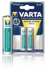 Varta Ladattava Ni-MH-Akku AA | 1.2 V DC | 1600 mAh | 2-Blister-kortti