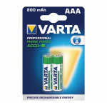 Varta Ladattava Ni-MH-Akku AAA | 1.2 V DC | 750 mAh | Esiladattu | 2-Blister-kortti Varta Ladattava Ni-MH-Akku AAA | 1.2 V DC | 750 mAh | Esiladattu | 2-Blister-kortti