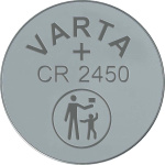 Varta Litiumnappiparisto CR2450 | 3 V DC | 570 mAh | 1 - Läpipainopakkaus | Hopea Varta Litiumnappiparisto CR2450 | 3 V DC | 570 mAh | 1 - Läpipainopakkaus | Hopea